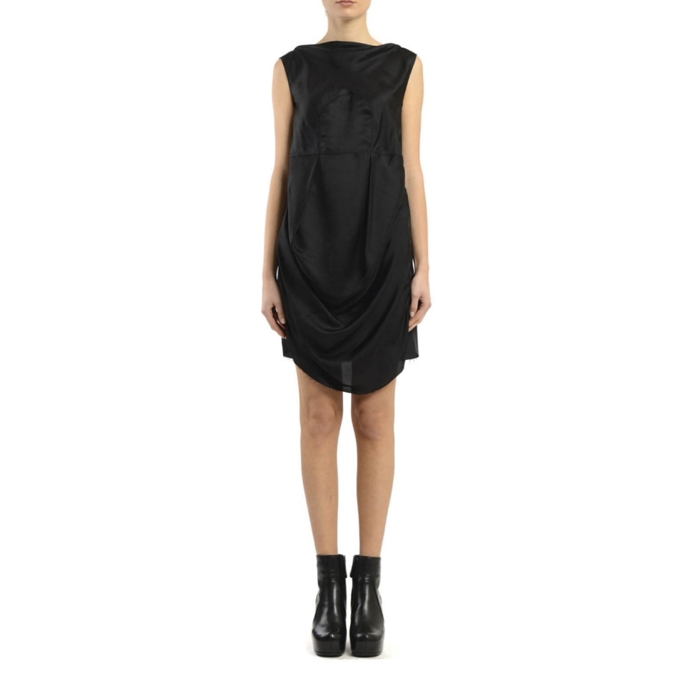 Rick Owens Black Mini Dress